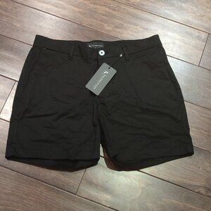 Tailored Athlete Black Muscle Fit Chino Shorts SIZE 34 NEW WITH TAGS